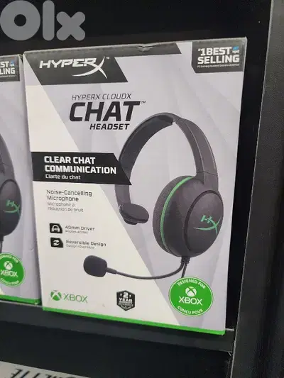 HyperX cloudX chat XBOX headset