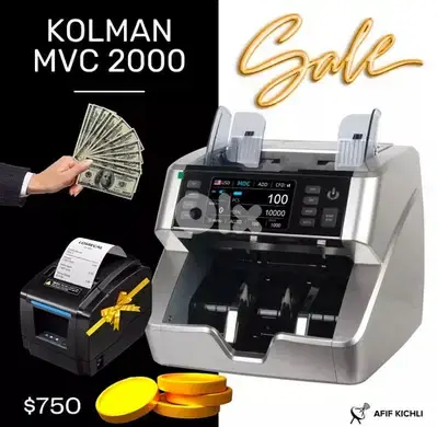 Kolman Money Counter USD EURO LBP