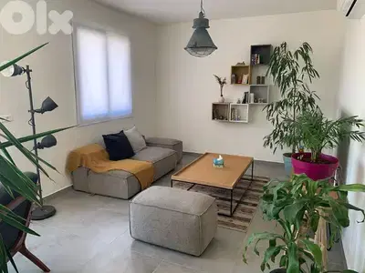Rent Modern 1BR Apt +90sqm Private Terrace | 2 Min from Jal El Dib
