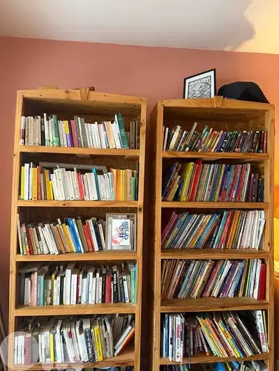 bookshelves