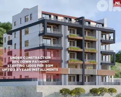 under construction, 30% down payment, Hboub, Jbeil/حبوب REF#NI136150