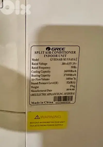 used AC for sale 36000 BTU