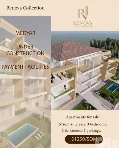 UnderConstruction Apartment for sale with Payment Facilities in Mediar