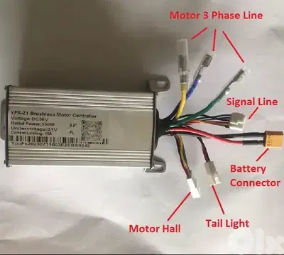 E bike motor controller