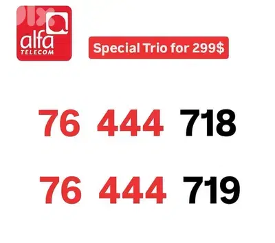 couple alfa new 444 we deliver all lebanon