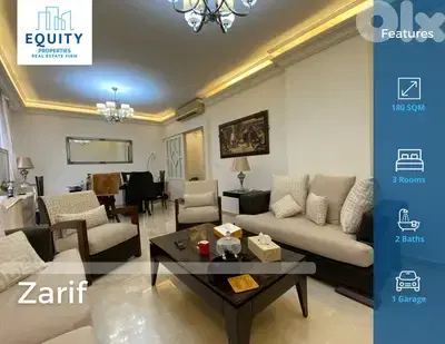 180 SQM Apartment For Sale In Zarif شقة للبيع #HG346200