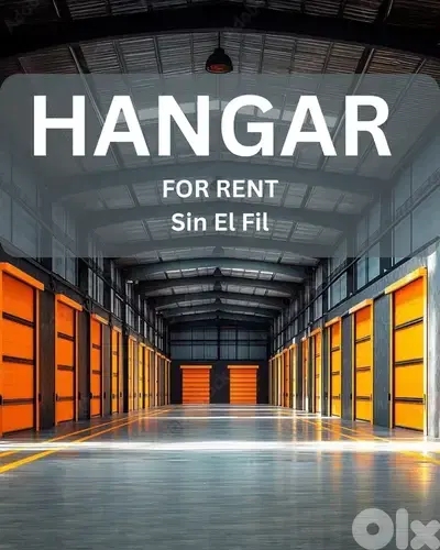 RAO26-5092 Hangar for Rent – Sin El Fil | 700 m²