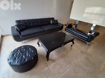 furniture and decoration items for an office