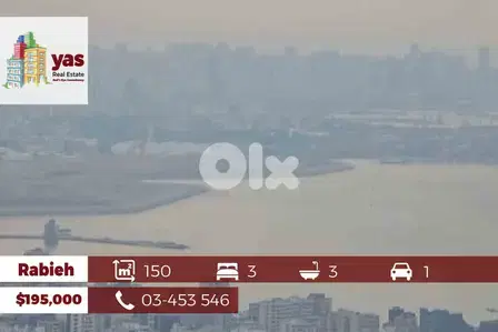 Rabieh 150m2 | Brand New | Open Sea | Prime Location | OH