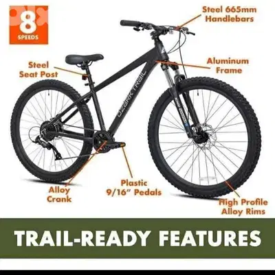 Ozark Trail Vibe Mountain Bike 27.5" – Ready for Trails & Road