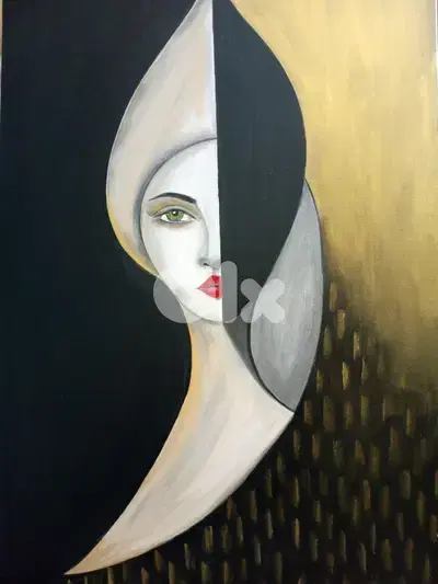 Acrylic painting