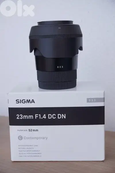 Sigma 23  F1.4 Sony E