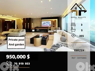 penthouse for sale in yarzeh baabda شقق للبيع في اليرزة بعبدا