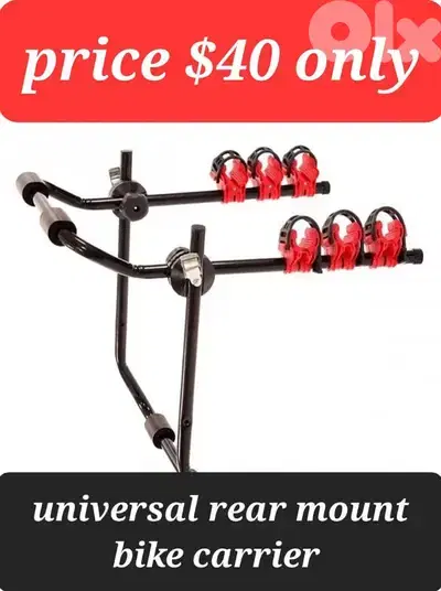 porte velo/ 3 bike carrier rack (brand new)