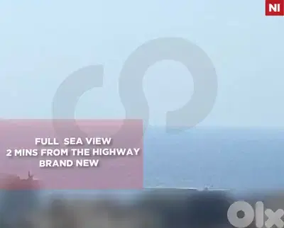 Prime location ,Brand New, Full Sea view,Jbeil Town/جبيل REF#NI136319