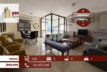 Adonis 160m2 | Modern | Decorated & Furnished | EH
