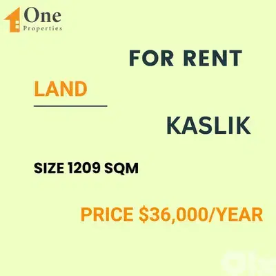 LAND FOR RENT IN KASLIK