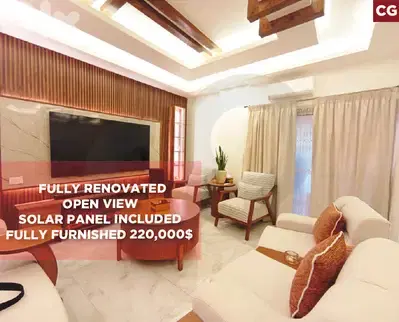 Open View, Renovated, Ain El Remmaneh, Baabda/عين الرمانه REF#CG136338