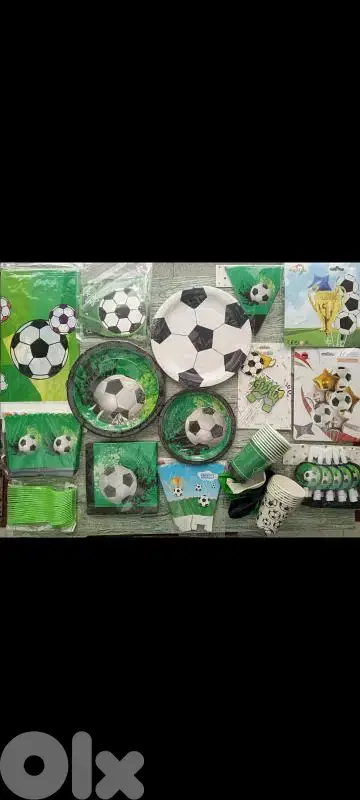 football birthday theme