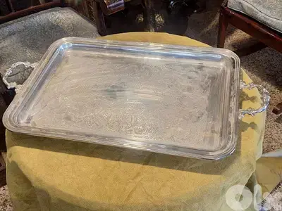 large antique italian tray