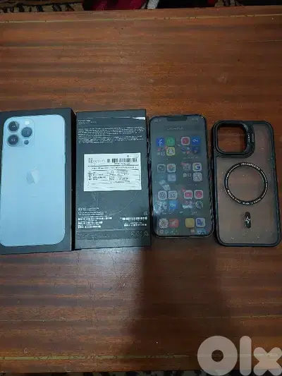 ايفون برو ماكس ١٣ لون سماوي iphone 13 pro max