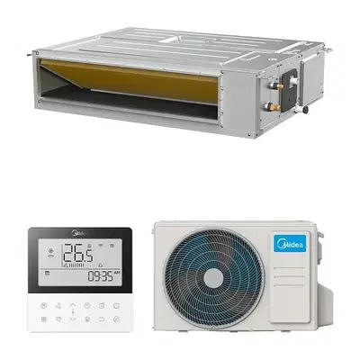 AC MIDEA 48000BTU Inverter Duct Type مكيف ميديا إنفرتر كفالة شركة