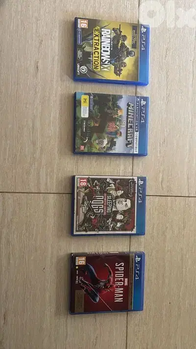 PS4 Games CDs Bundle