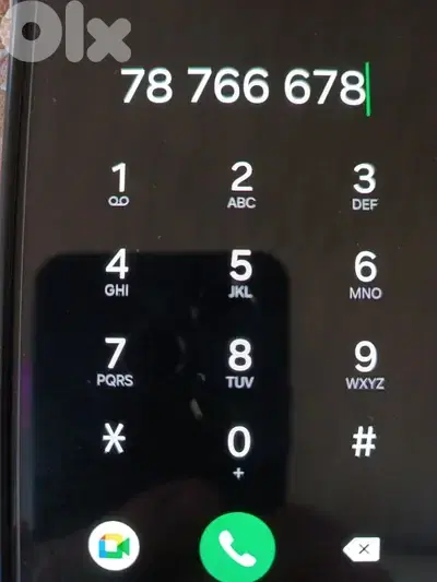 touch number