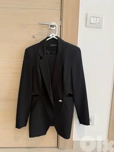 classic black suit new size s