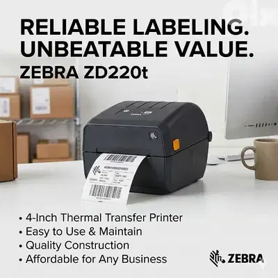 zebra thermal transfer label printer usa usb