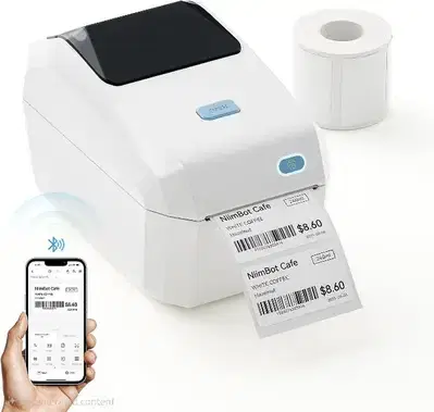 thermal label printer usb + bluetooth
