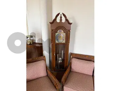 vintage wooden clock