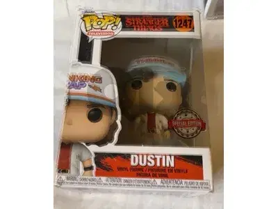 dustin stranger things funko pop collectible figure