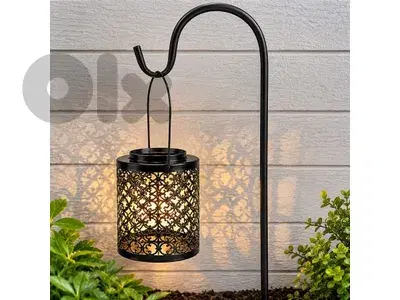Moroccan Solar Hanging Lantern 16.5 x 11 CM