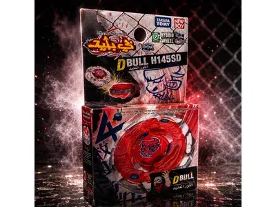 Authentic Newboy Dark Bull Beyblade Metal Fury Takara Tomy