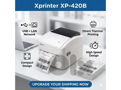 xprinter thermal labels printer usb + network LAN