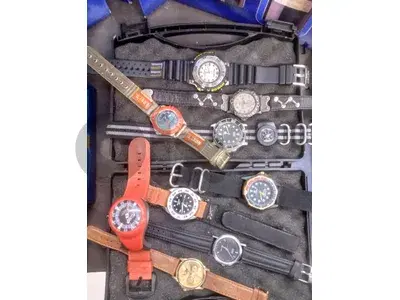 8 rare vintage watches Swiss and japanese all for 250$