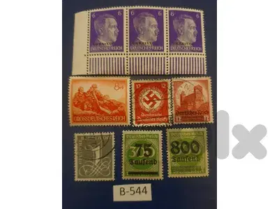 Germany Nazi Hitler Reich stamps Lot# B-544