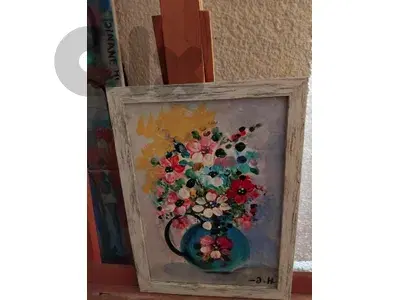 رسم على القماش