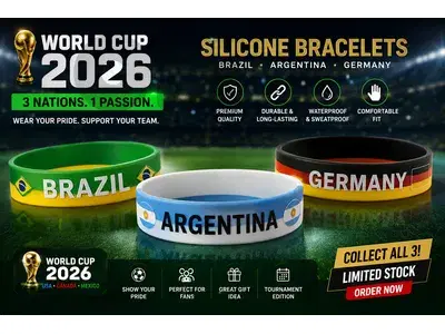 world cup 2026 bracelets and car headrest cover