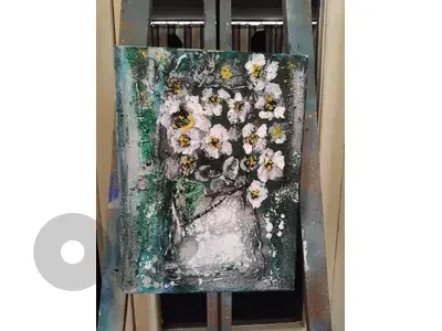 رسم على القماش