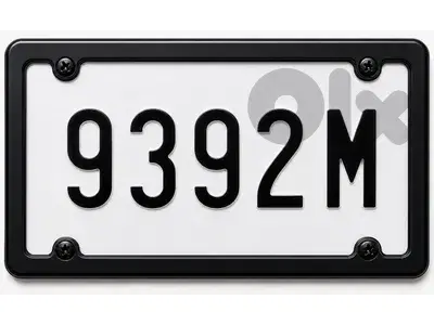 plate number