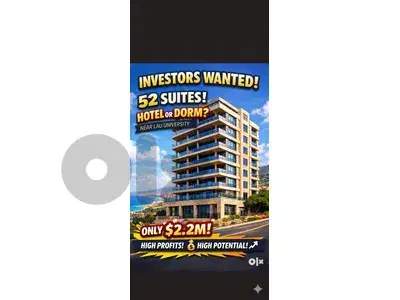 GREAT INVESTMENT OPPORTUNITY in Jbeil near LAU UNI HOTEL OR DORMITORY