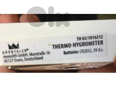 thremo hygrometer original