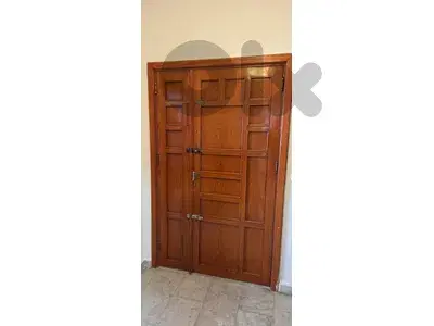 Wooden Entrance Door + Iron Security Gate – Used
