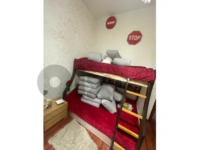 Bed and closet