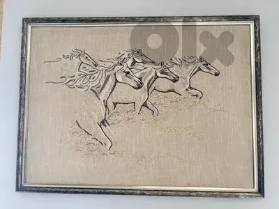 Hand made wall frame