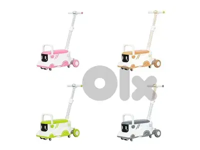 2-in-1 Multifunctional Kids Ride-On Modern Car - سيارة ركوب أطفال 2-in-1 Multifunctional Kids Ride-On Modern Car - سيارة ركوب أطفال