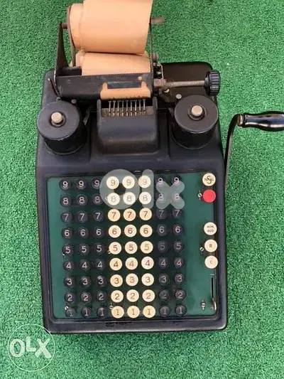 BURROUGHS mechanical calculator