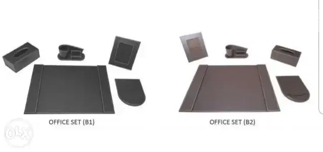 Office leather set ( available in 2 colors)